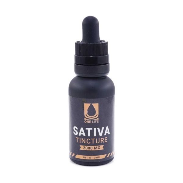 One Life Tincture – 2000mg THC Sativa