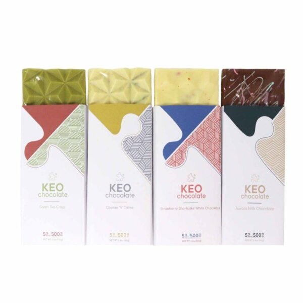 Green Tea Crisp Chocolate | 500 mg | Keo Edibles