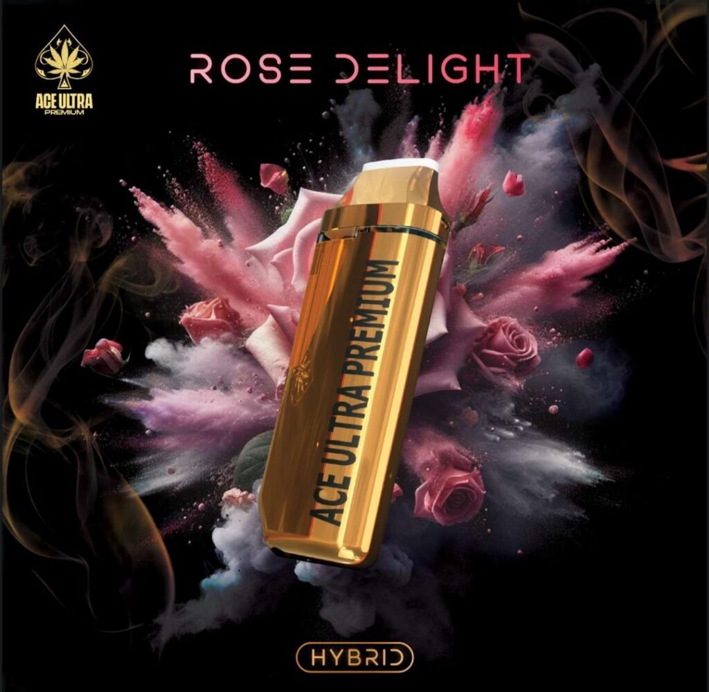 Rose Delight Ace Ultra Premium Gold – 2G Diamond Sauce Disposables