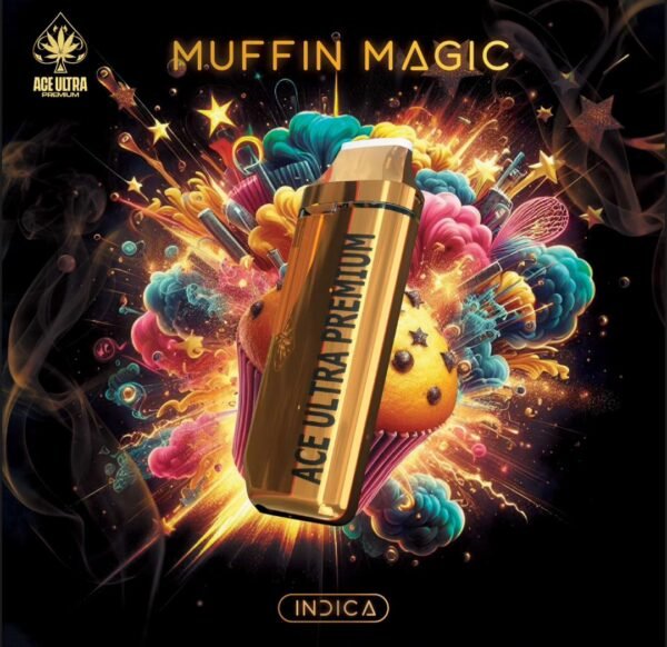 Muffin Magic Ace Ultra Premium Gold – 2G Diamond Sauce Disposables