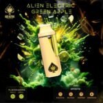 Alien Electric Green Apple Ace Ultra Mini Gen 4 – 2G Hybrid Disposable Vape