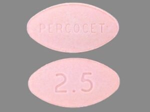 Percocet 325mg-2.5mg