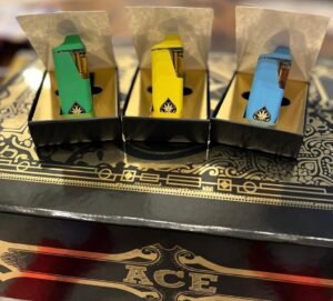 Glow-in-the-Dark Ace Ultra Mini Master Box – 2G Disposables – 90% THC | 50 Per Box