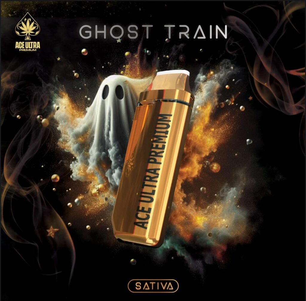Ghost Train Ace Ultra Premium Gold – 2G Diamond Sauce Disposables