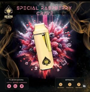 Special Raspberry Crave Ace Ultra Mini Gen 4 – 2G Sativa Disposable Vape