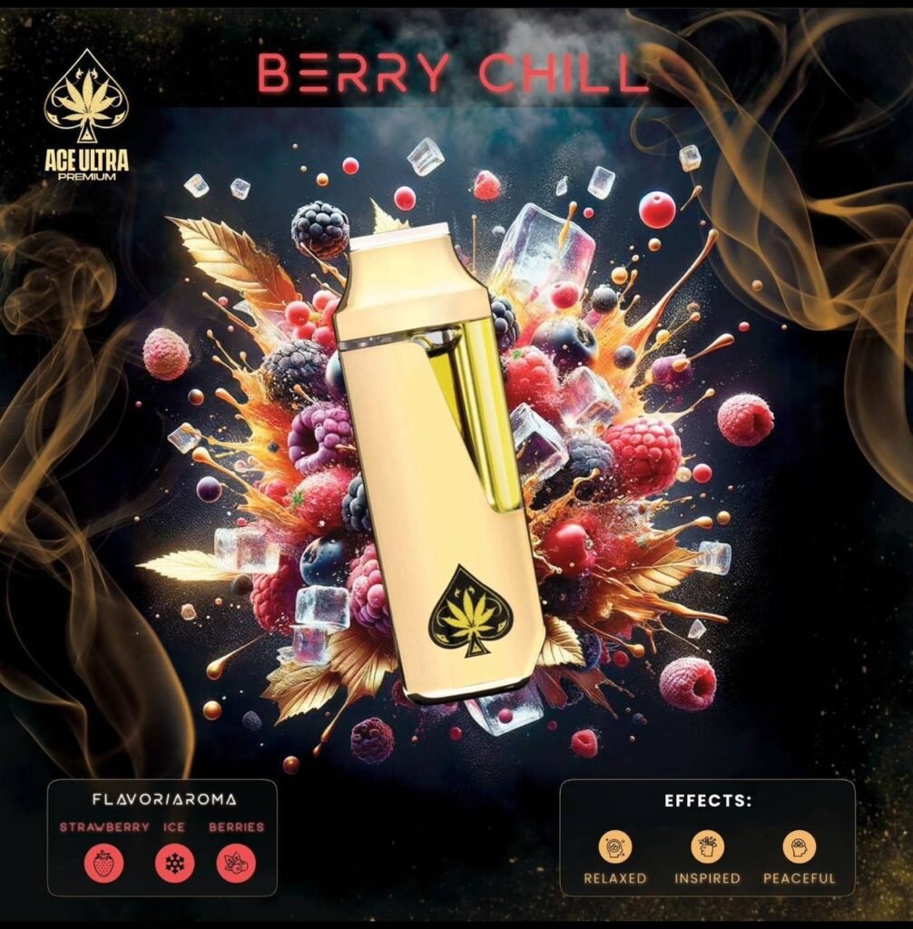 Berry Chill Ace Ultra Mini Gen 4 – 2G Hybrid Disposable Vape