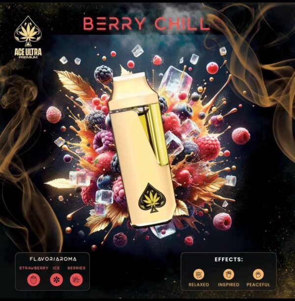 Berry Chill Ace Ultra Mini Gen 4 – 2G Hybrid Disposable Vape