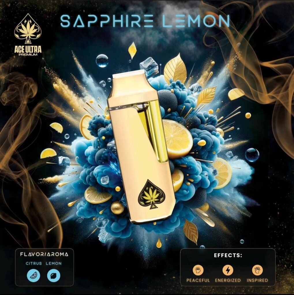 Sapphire Lemon Ace Ultra Mini Gen 4 – 2G Hybrid Disposable Vape